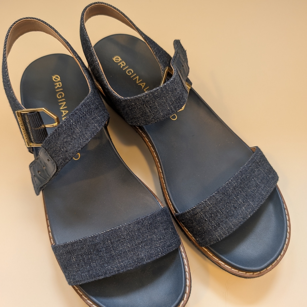 Cole Haan Denim Blue Sandals